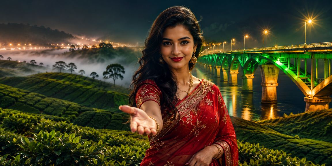A female user in Mymensingh playing Teen Patti on mobile